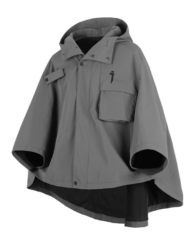 Techwear Functional Cape Jacket