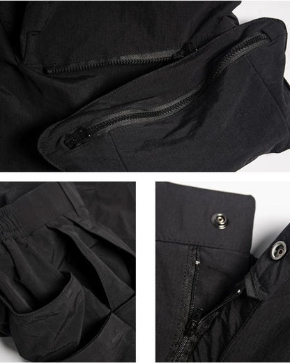 Techwear Functional Cargo Shorts