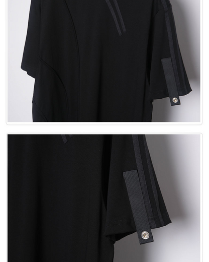 Techwear Functional Geometric Irregular T-Shirt