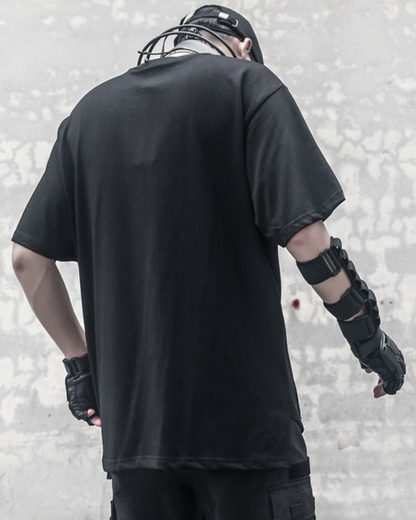 Techwear Functional Geometric Irregular T-Shirt