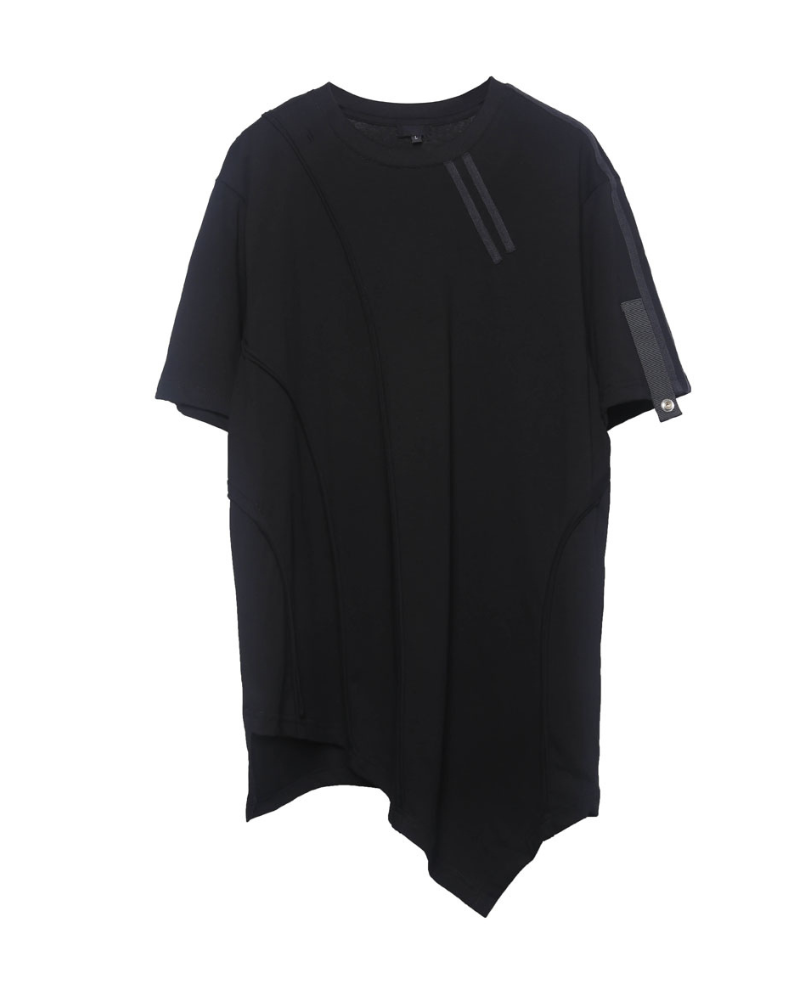 Techwear Functional Geometric Irregular T-Shirt