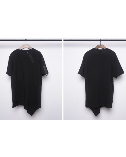 Techwear Functional Geometric Irregular T-Shirt