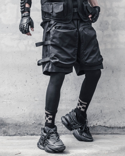 black cargo shorts，mens shorts sale，black shorts men，baggy cargo shorts，long cargo shorts，tech wear shorts，techwear shorts，techwear cargo shorts ，reflective shorts，tactical shorts，tactical cargo shorts，army cargo shorts，cargo mens shorts，denim cargo shorts，streetwear shorts