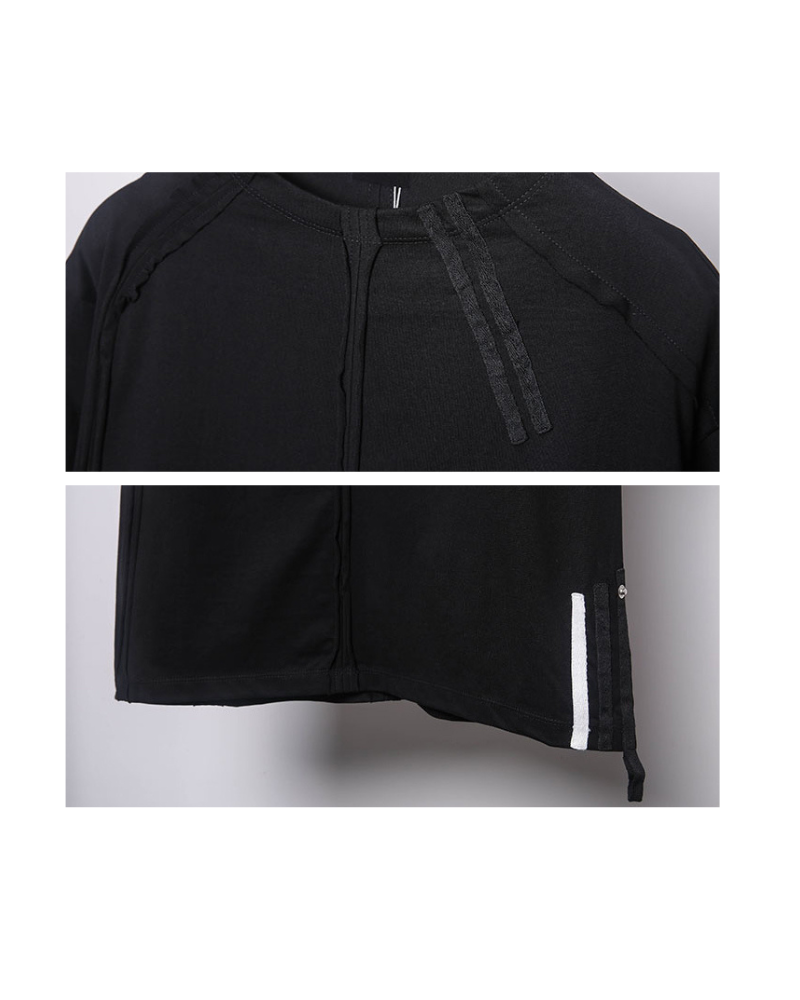 Japanese Techwear Splicing T-Shirt