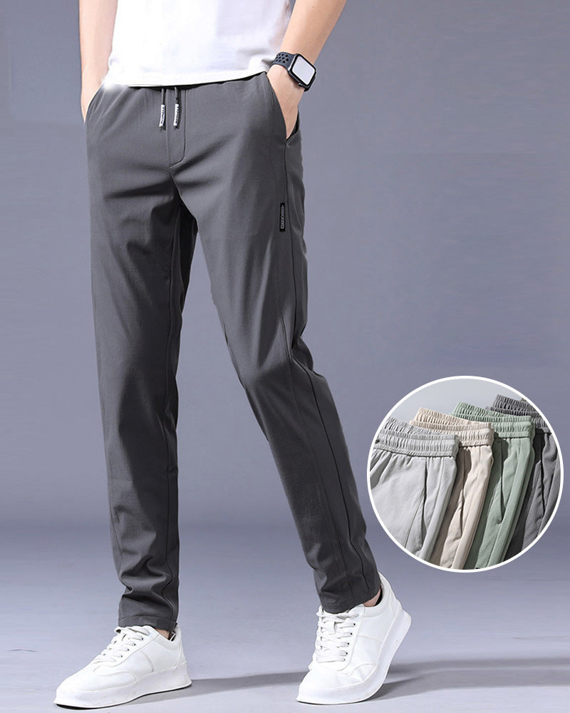 Ice Silk Pants,Summer Pants, jogger pants,techwear pants,mens streetwear outfits