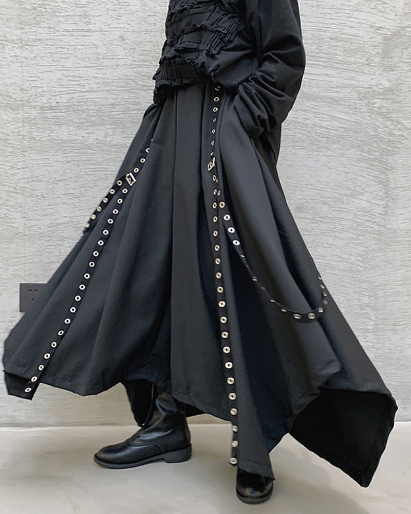 Techwear Japanese Hakama Pants