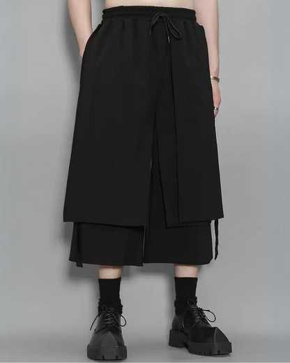Techwear Japanese Yamamoto Hakama Pants