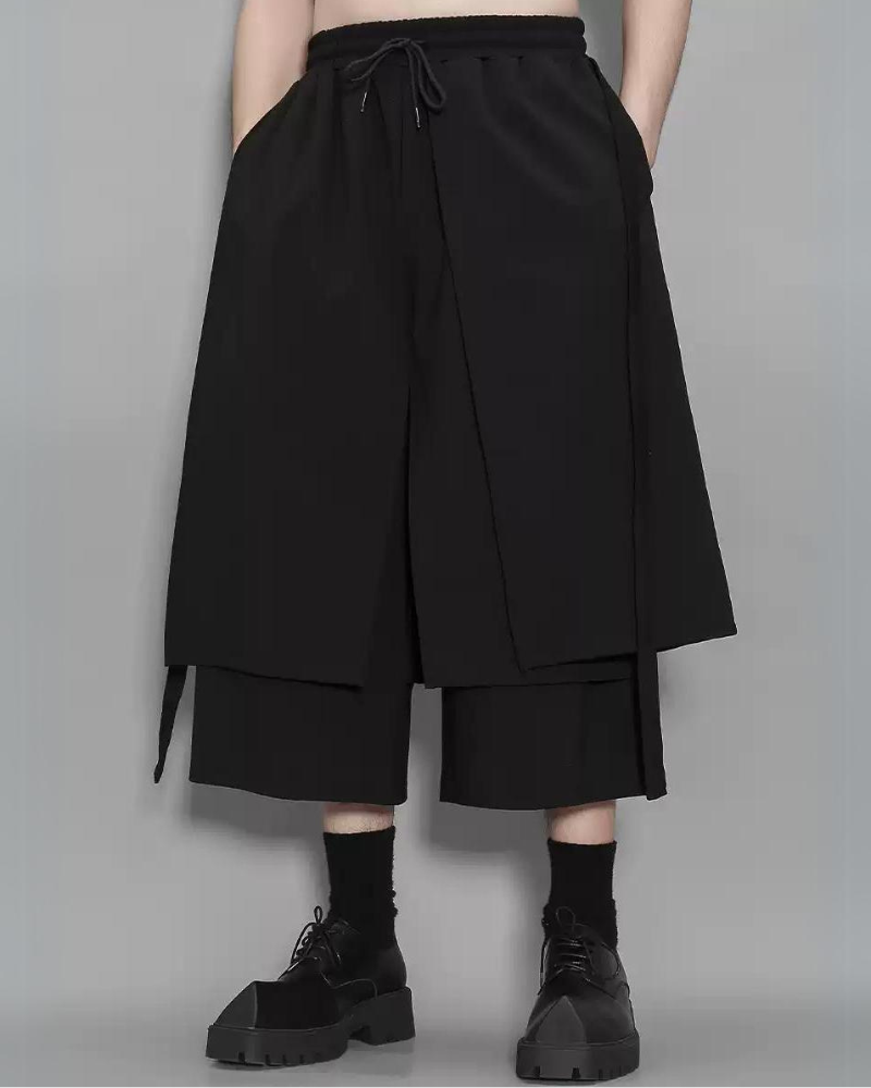 Techwear Japanese Yamamoto Hakama Pants