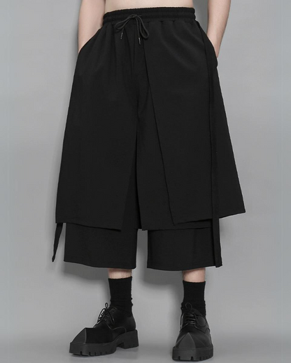 Techwear Japanese Yamamoto Hakama Pants