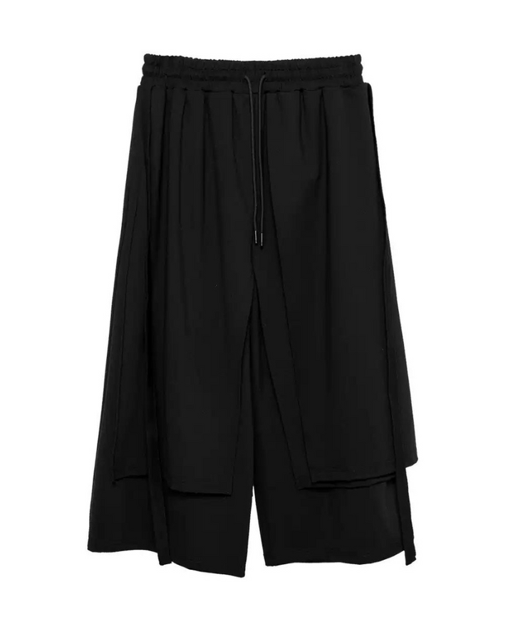 hakama pants,techwear pants,mens streetwear outfits,cyberpunk pants,black cargo pants,black cargo pants mens,black cargo pants outfit,ninja pants,ninja cargo pants,baggy ninja pants,black ninja pants