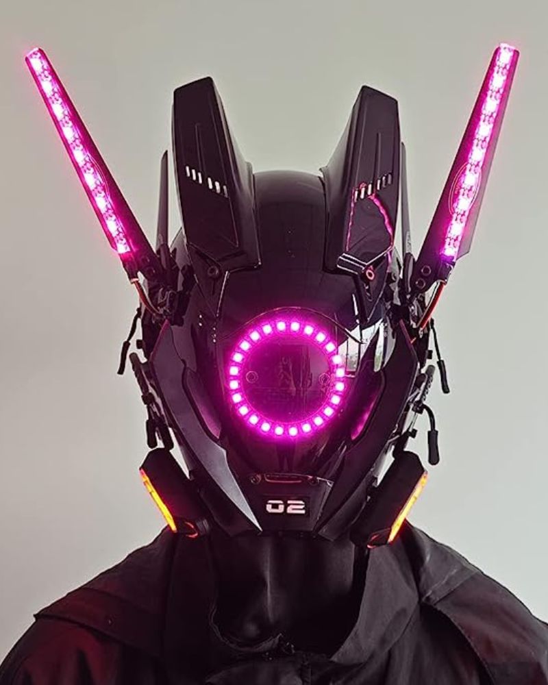 cyberpunk helmet，cyberpunk mask，cyberpunk mask helmet，cyberpunk oni mask，led halloween mask，led mask halloween，samurai mask，cyberpunk samurai，balaclava mask，ghost face mask，ghost mask，skull mask，animal skull mask，skull dog mask，jason mask，black face mask，half face mask，japanese oni mask，tactical mask，airsoft mask，cyberpunk art，cyberpunk fashion，cyber fashion，cyberpunk aesthetic，sci fi helmet，futuristic helmet，techwear mask