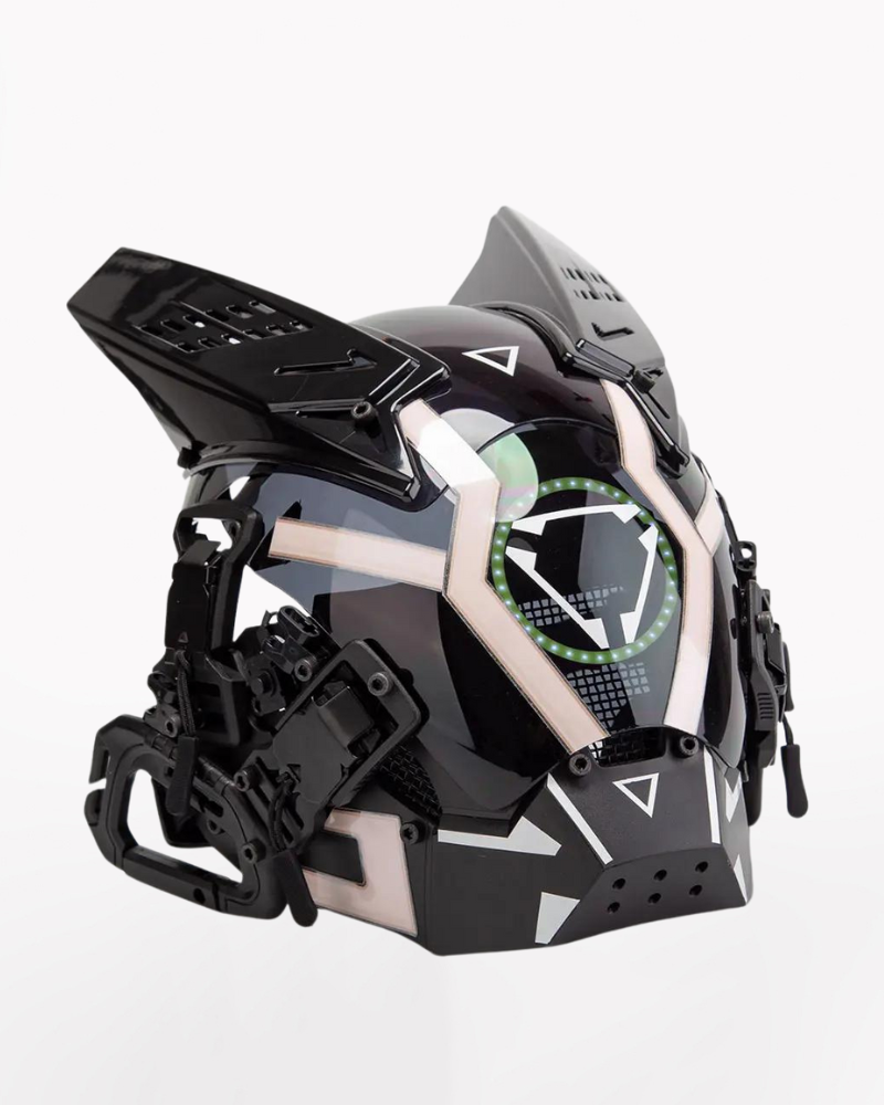 Techwear LED Cyberpunk Helmet Mask – Techwear Official