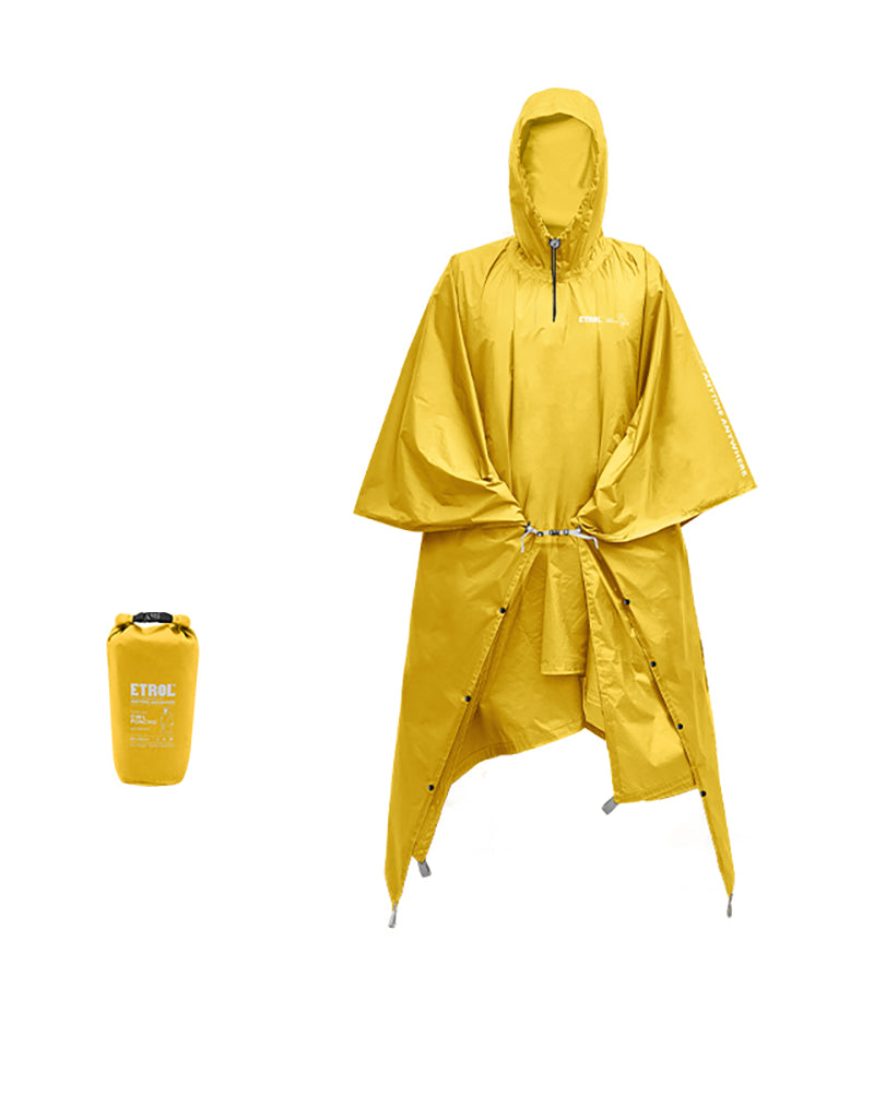 Techwear Lightweight Outdoor Rain Poncho