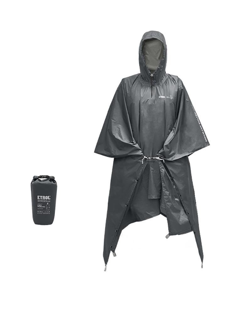 Techwear Lightweight Outdoor Rain Poncho