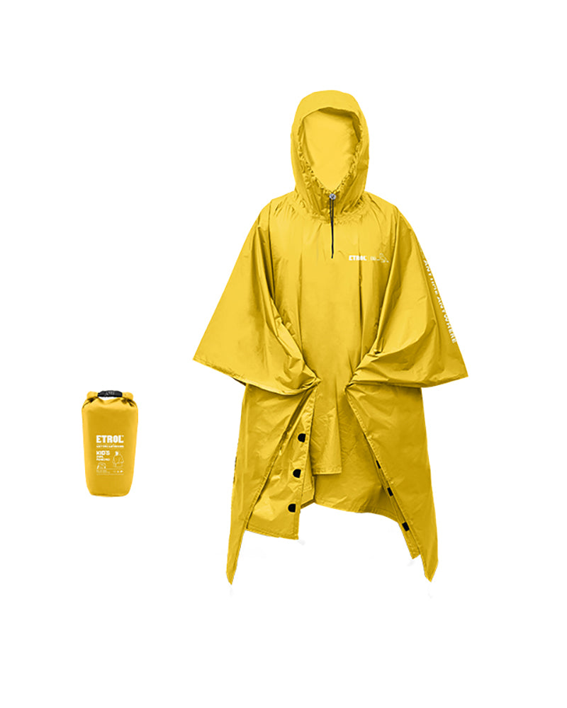 Techwear Lightweight Outdoor Rain Poncho