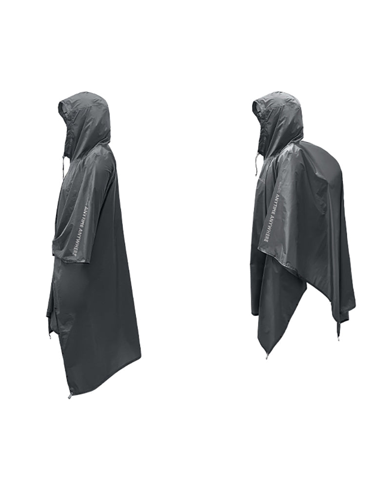 Techwear Lightweight Outdoor Rain Poncho