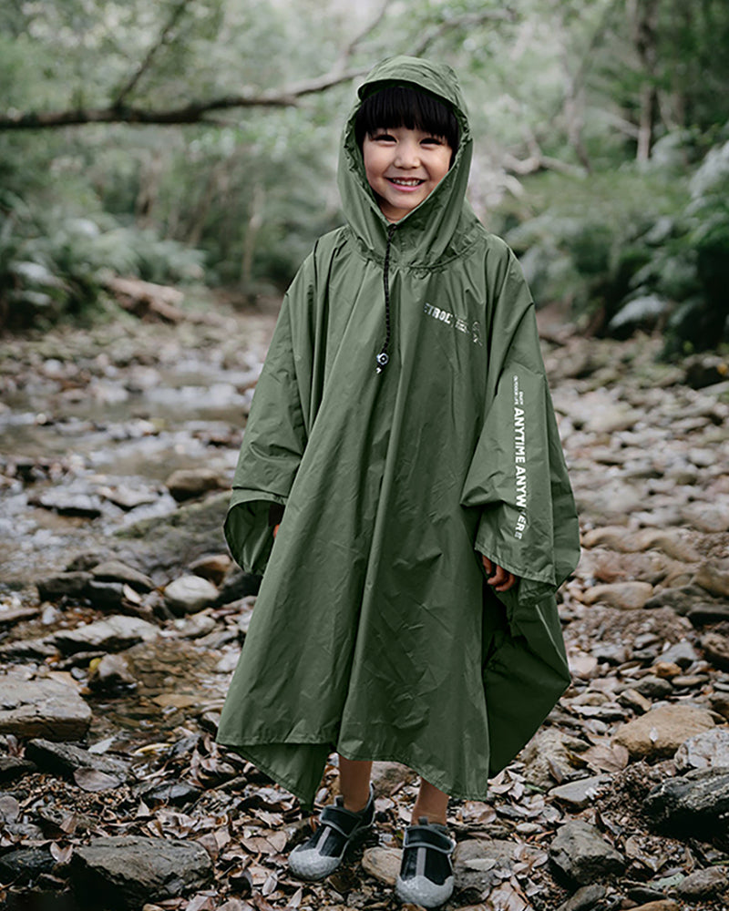 Techwear Lightweight Outdoor Rain Poncho