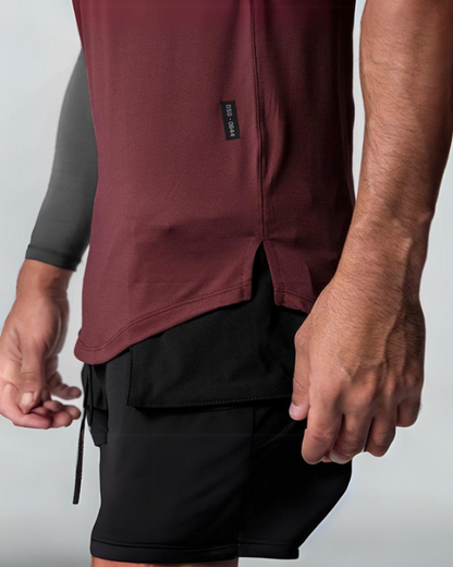 Techwear Base Layers Mens Sleeveless T-Shirt | Muscle Shirt