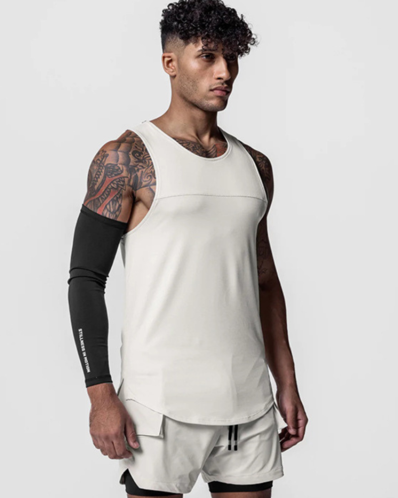 Techwear Base Layers Mens Sleeveless T-Shirt