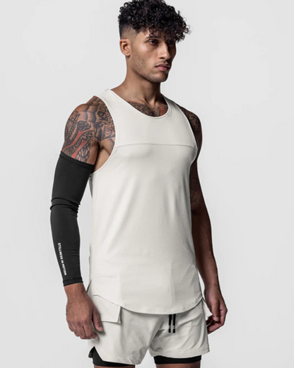 Techwear Base Layers Mens Sleeveless T-Shirt | Muscle Shirt