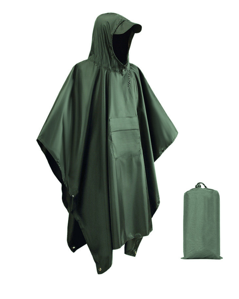 Techwear Multi Use Outwear Rain Poncho