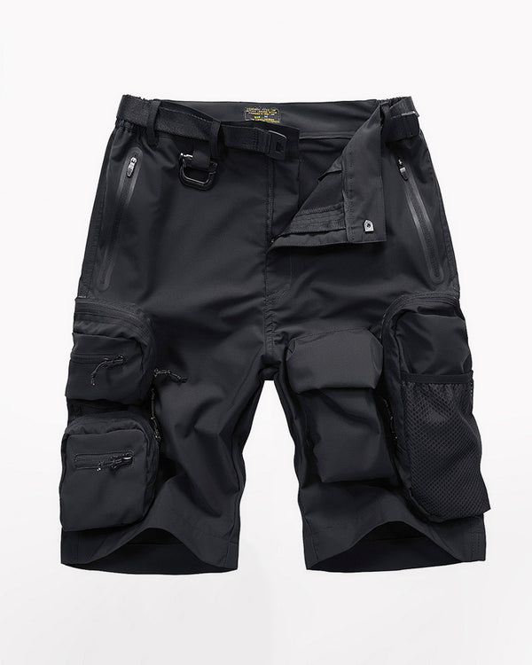 Techwear Multi-pockets Cargo Shorts