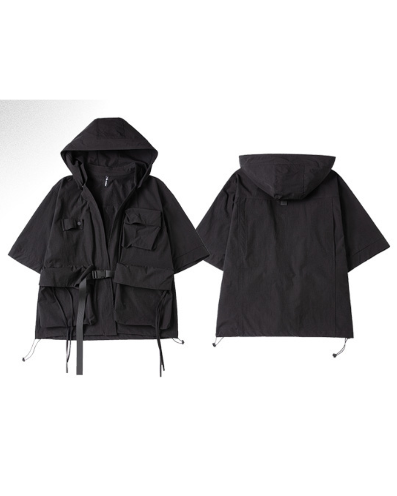 Techwear Ninja Unisex Kimono Hooded Jacket