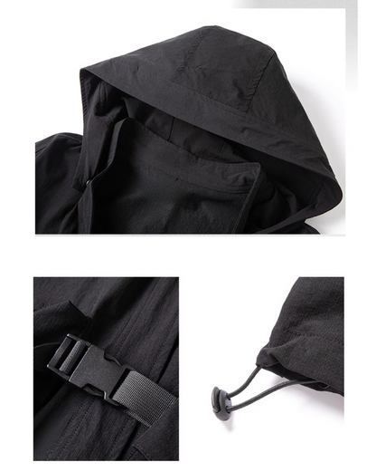 Techwear Ninja Unisex Kimono Hooded Jacket