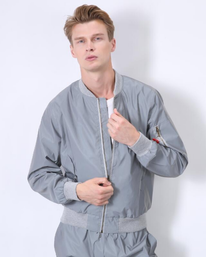 Rave Clothing ,futuristic clothing,cyberpunk clothing,techwear jacket, tech jacket,cyberpunk techwear jacket,techwear,tech wear,affordable techwear,techwear fashion, reflective jacket,reflective running jacket,reflective jacket men,mens reflective jacket,reflective bomber jacket,silver reflective jacket