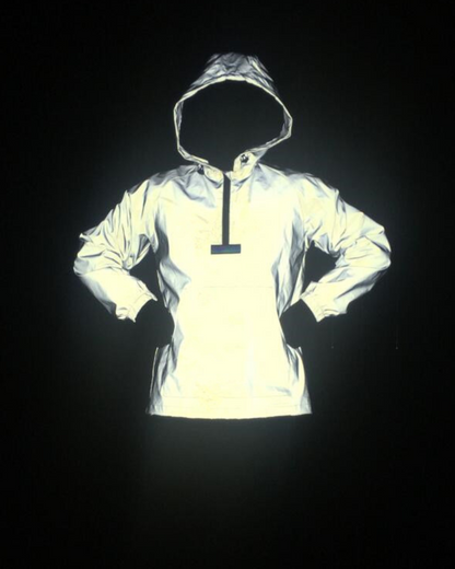 Techwear Reflective Hooded Jacket