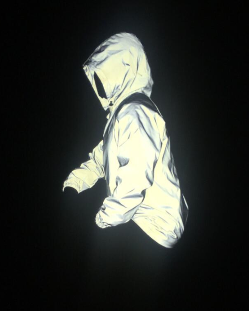 Techwear Reflective Hooded Jacket