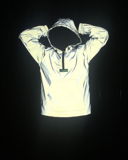 Techwear Reflective Hooded Jacket
