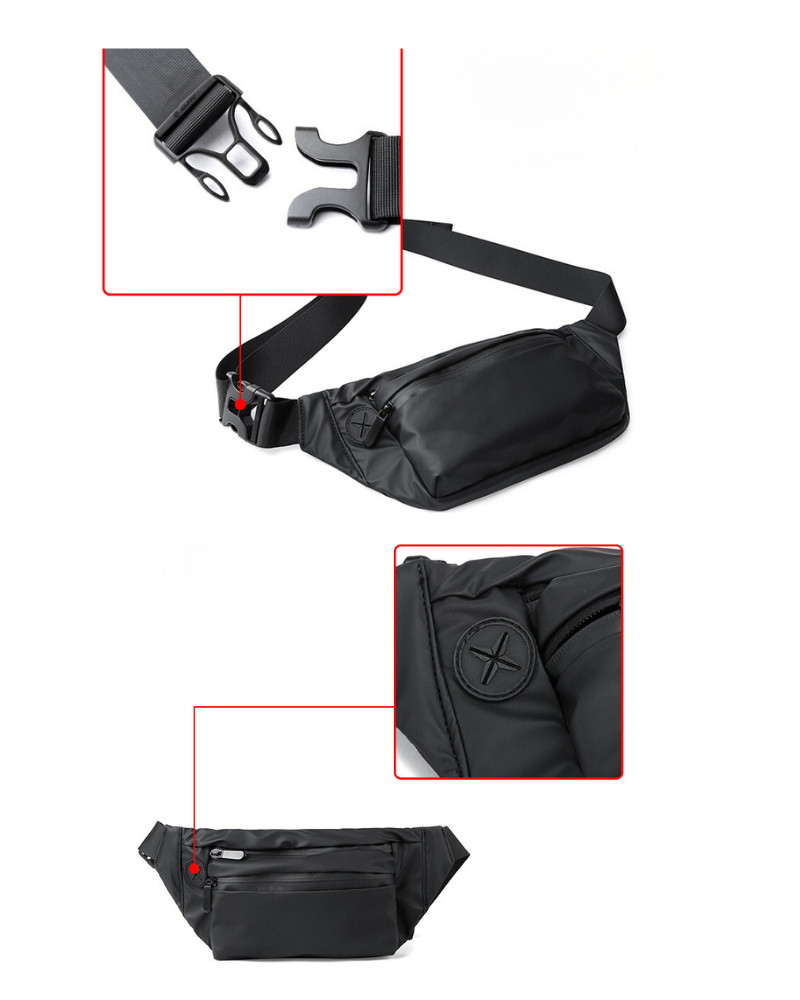 Streetwear Lightweight Sling Chest Bag