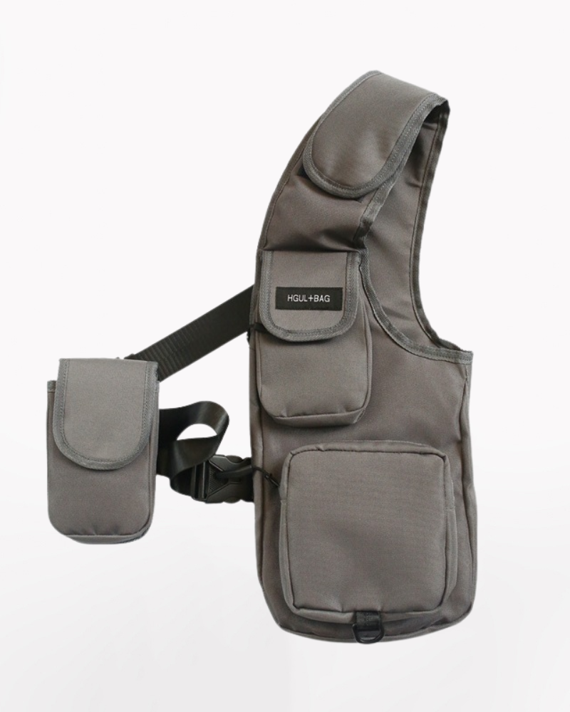 Streetwear Chest Bag Half Vest