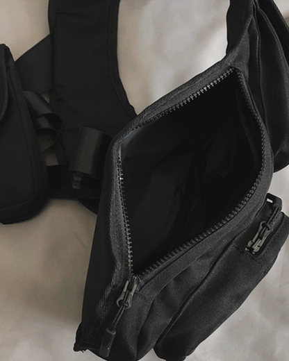 Streetwear Chest Bag Half Vest