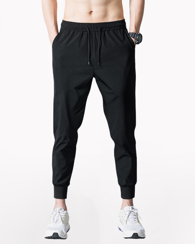 Techwear Summer Ice Silk Jogger Pants