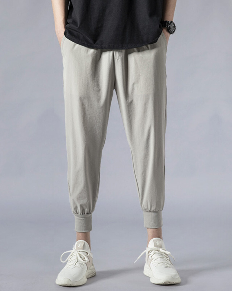 Techwear Summer Ice Silk Jogger Pants