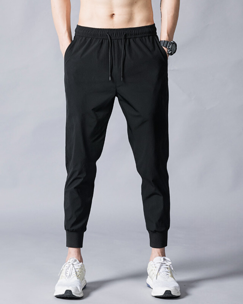 Techwear Summer Ice Silk Jogger Pants