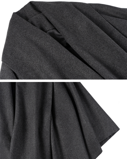 Techwear Winter Scarf Cape Coat