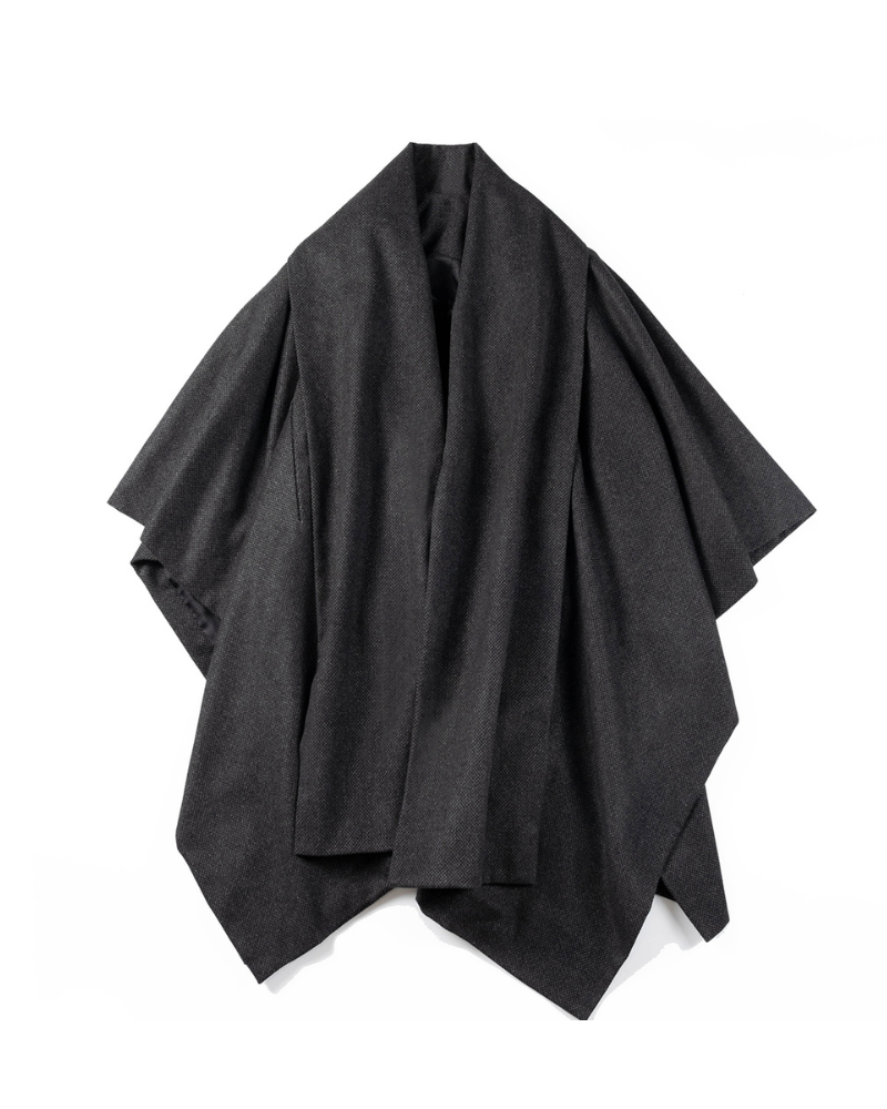 Techwear Winter Scarf Cape Coat