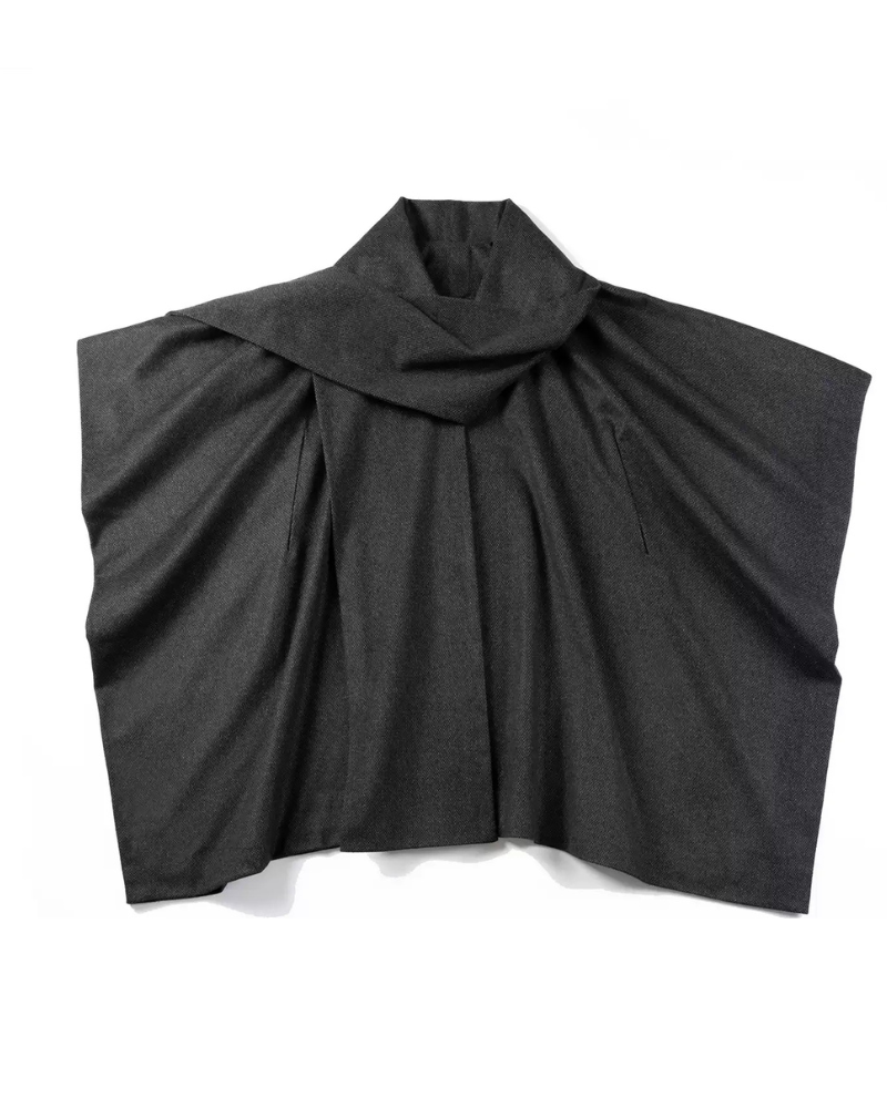 Techwear Winter Scarf Cape Coat