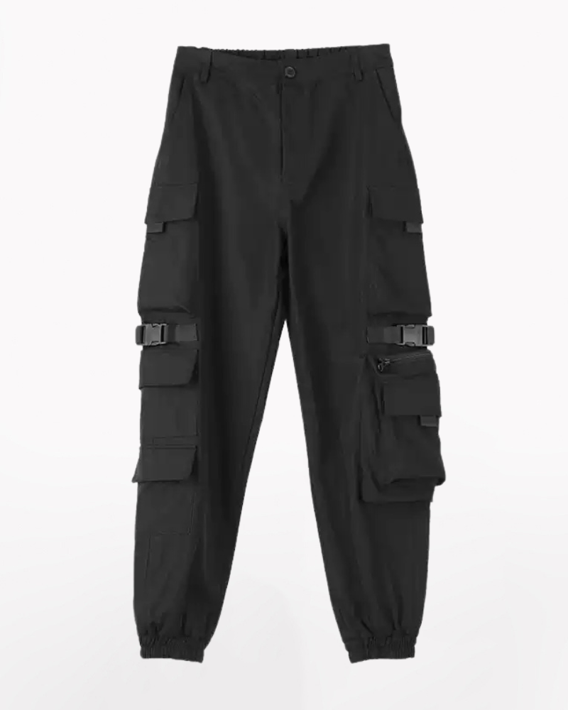 Techwear Women Multi-Pockets Cargo Pants