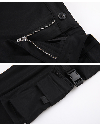 Techwear Women Multi-Pockets Cargo Pants