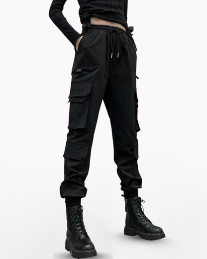 Techwear 3D Pockets Women Cargo Pants