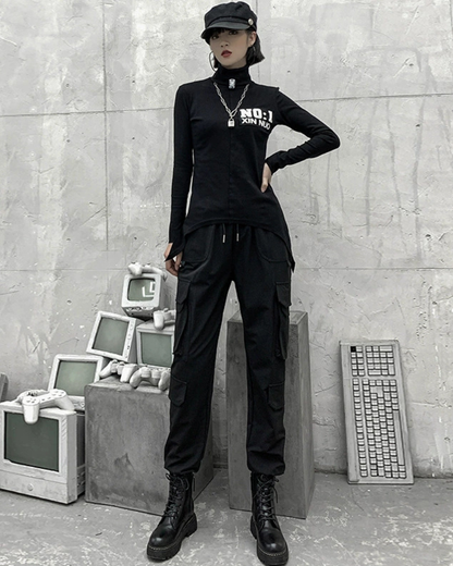 Techwear 3D Pockets Women Cargo Pants