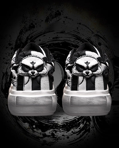 Techwear Chinoiserie Breathable Casual Flat Sneakers