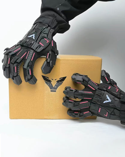 Techwear Cyberpunk Tactical Mecha Gloves