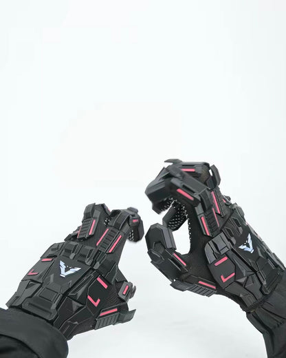 Techwear Cyberpunk Tactical Mecha Gloves
