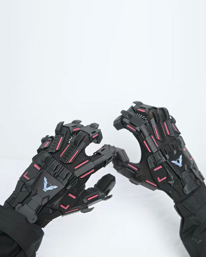Techwear Cyberpunk Tactical Mecha Gloves