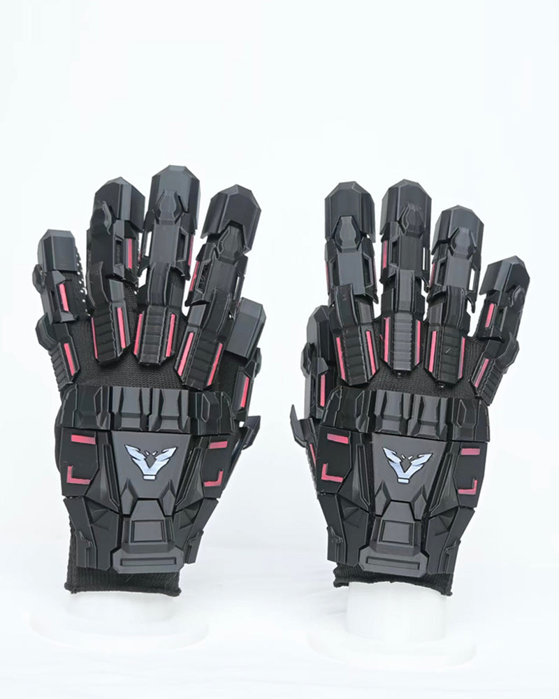 Techwear Cyberpunk Tactical Mecha Gloves